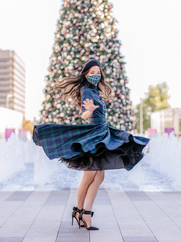 Mad for Plaid Swing Dress