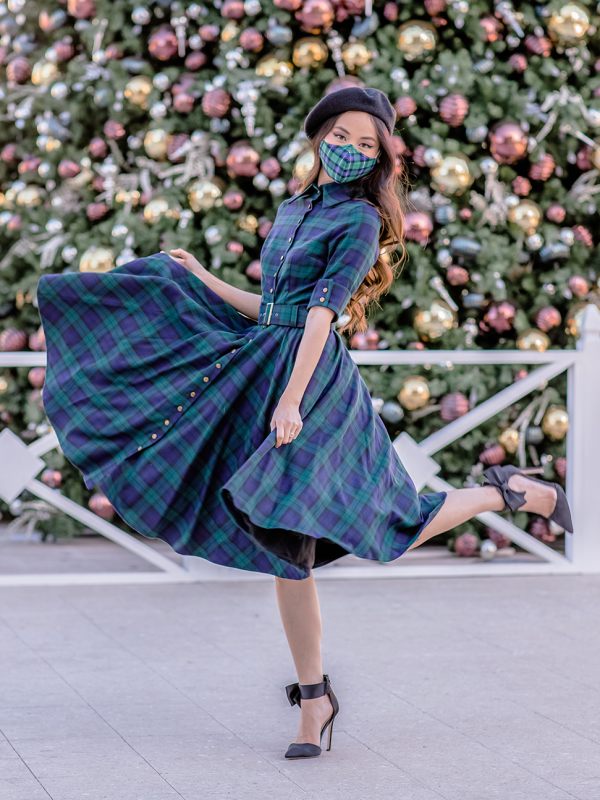 Mad for Plaid Swing Dress