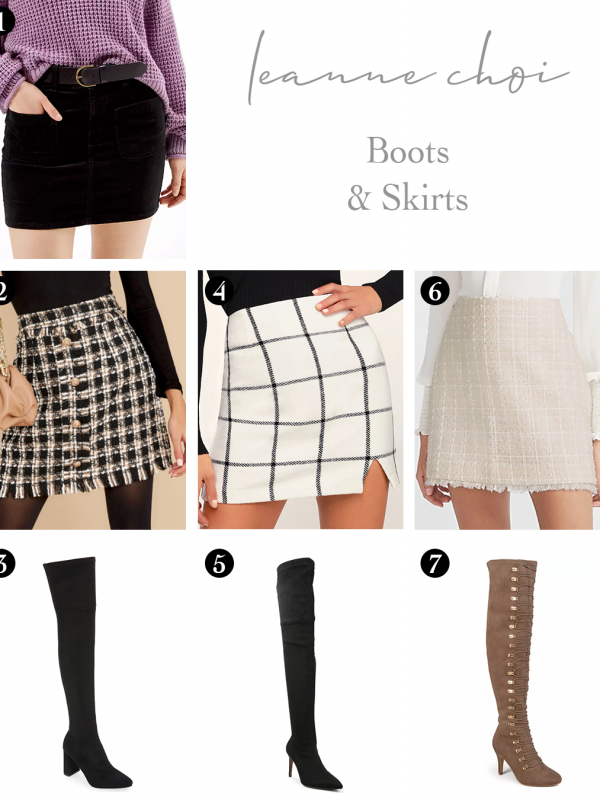 Knee-High Boots and Mini skirts