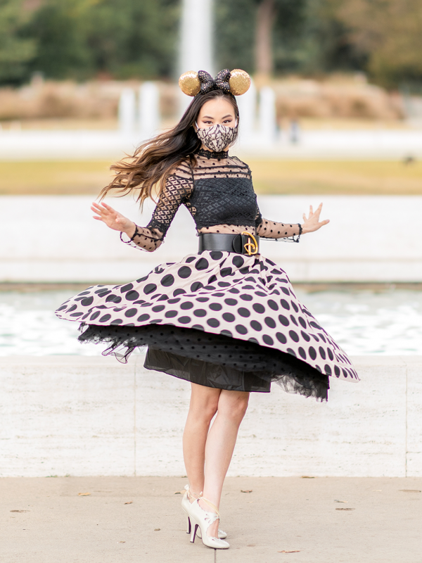 Vintage Polka Dot Minnie Mouse