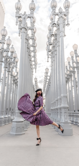 Welsh Tartan Swing Dress