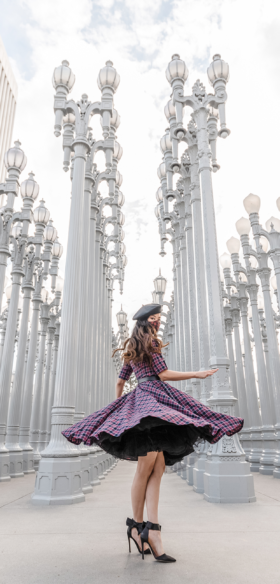 Welsh Tartan Swing Dress