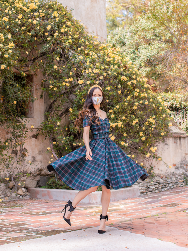 Off the Shoulder 50s Dress at Old Mill Foundation