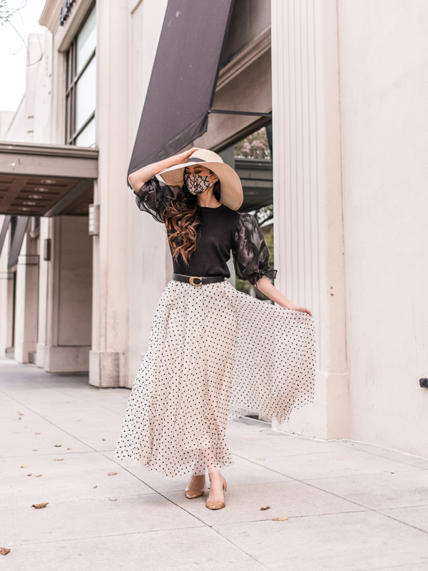 Puff Sleeves and Polka Dots