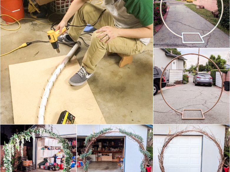 How to Make a Circle Arch Out of PVC Pipe Leanne Choi