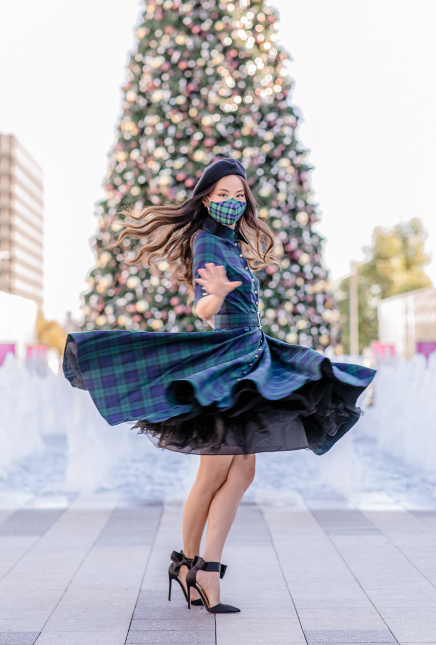 Mad for Plaid Swing Dress