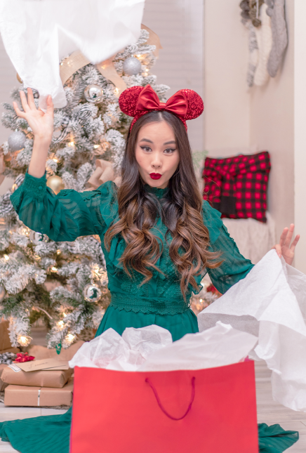 Red Dress Green Dress Inspo