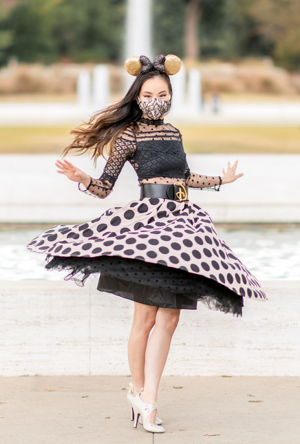 Vintage Polka Dot Minnie Mouse