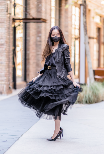 Mixed Texture Black Ensemble