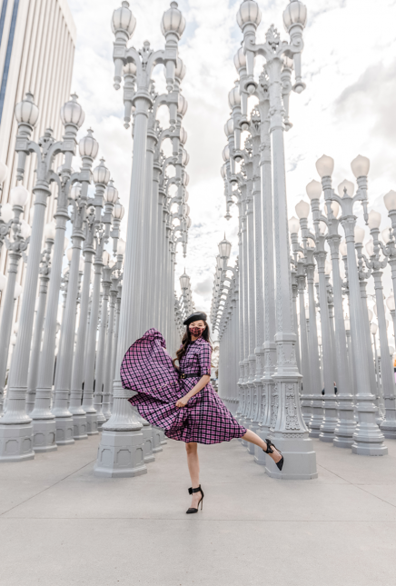 Welsh Tartan Swing Dress