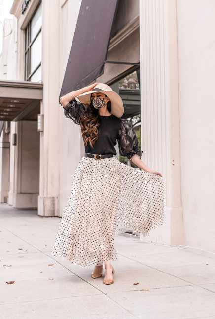 Puff Sleeves and Polka Dots