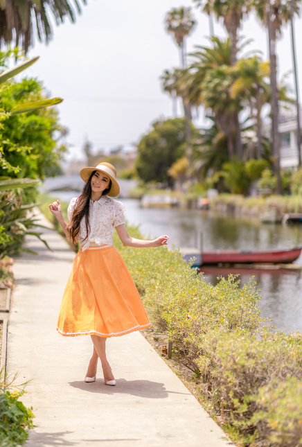 Daisies and Orange Sherbet