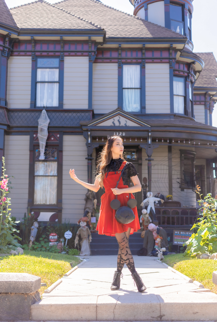 I Raise You One Burnt Orange and Lace Combo